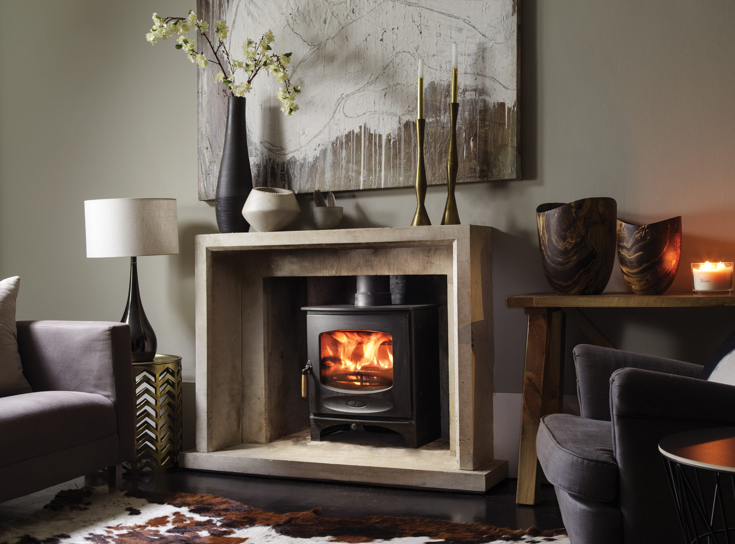 Charnwood C-Seven BLU Woodburner