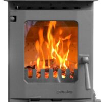 Dunsley Highlander 3 Enviro-Burn Square Glass