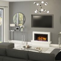 IMPERO 47 PRYZM 5D 750 WHITE MICRO MARBLE FLOOR STANDING