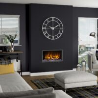 VOLTA 32" PRYZM 5D 750 INSET HOLE IN THE WALL BLACK NICKEL