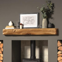 Solid Oak Deep Beam c/w Easy Fix