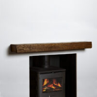 Solid Oak Great Shelf c/w Easy Fix