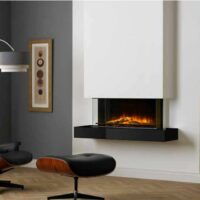 Vision Eline VEL90 with Chimney Breast Kit